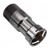 VL4N Female Quick Disconnect No-Spill Coupling, [For ID: 16mm (5/8in), OD: 19mm (3/4in)]