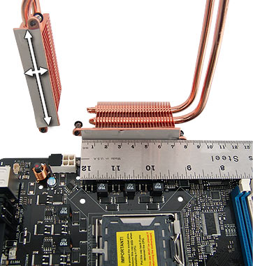 Measuring Heat Pipe/Sink Thermal Material